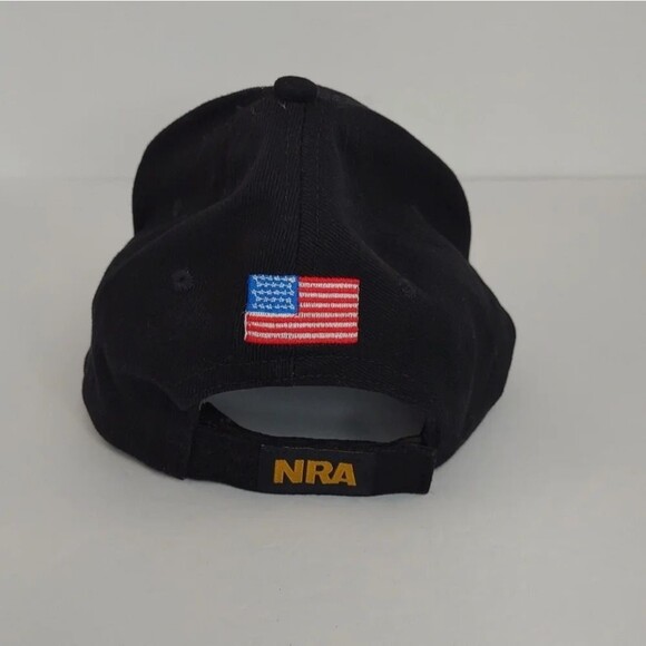 NRA Strap Back Hat American Flag Baseball Hat - Picture 5 of 13